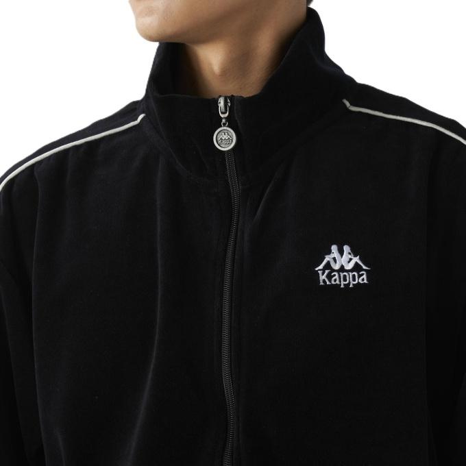 Kappa（カッパ） スウェットジャケット メンズ ベロアトラック