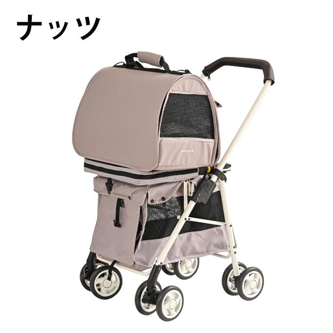 シンセーインターナショナル ペットカート ISOFIXペットカート GOGOバギー SIN-CA1 【ご自宅配送限定】‥