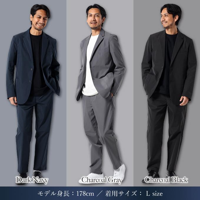 メンズ セットアップ スーツ ストレッチスーツ カジュアルスーツ