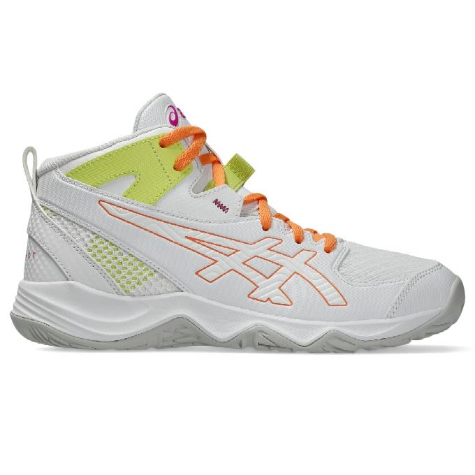 【デッドストック】00s ASICS オーストリア代表選手供給仕様モデルセット ASICS（アシックス） バスケットシューズ ジュニア DUNKSHOT MB 10