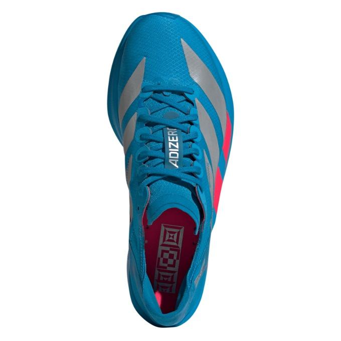 新品 アディダス  アディゼロ レディース タクミセン24cm青 adidas（アディダス） ランニングシューズ レディース ADIZERO TAKUMI