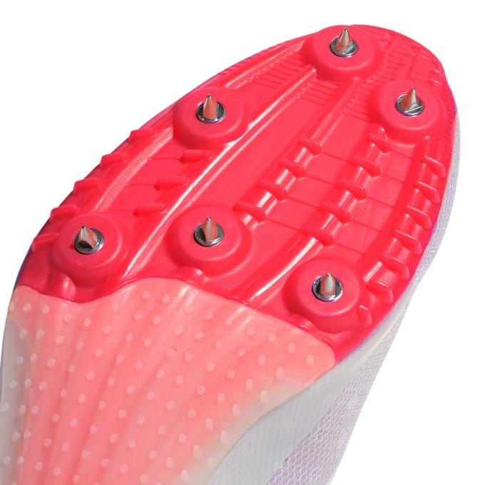 アディダス(adidas) 陸上スパイク オールウェザー メンズ レディース アディゼロ スプリントスター 短距離 ADIZERO SPRINTSTAR JQ0626 MAU17の画像