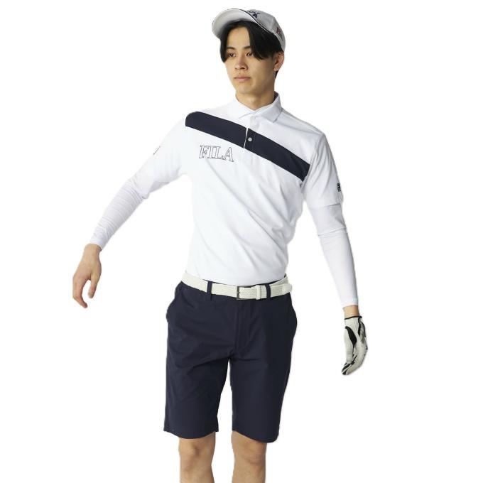 FILA &  ゴルフシャツセット FILA（フィラ） ゴルフウェア シャツセット メンズ 半袖シャツインナー