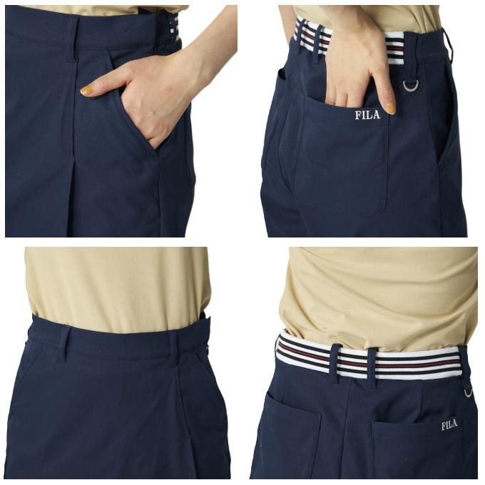 FILA（フィラ） ゴルフウェア キュロット レディース キュロットタイプ