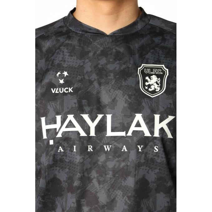 サッカー日本代表　プラクティスシャツ　Ｌサイズ　ブラック BLAAK（ブラック） ブラック(VLUCK) サッカーウェア プラクティス