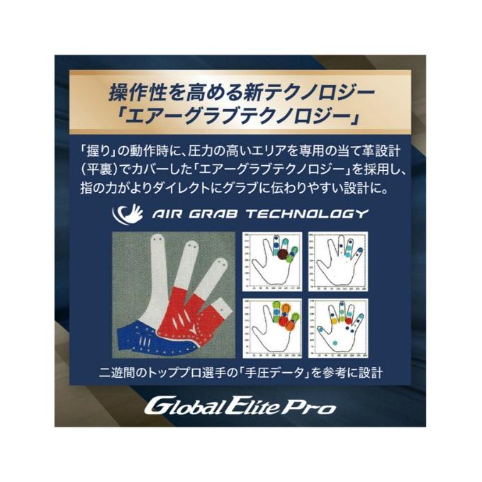 MIZUNO（ミズノ） 野球 硬式グローブ 内野手用 メンズ レディース
