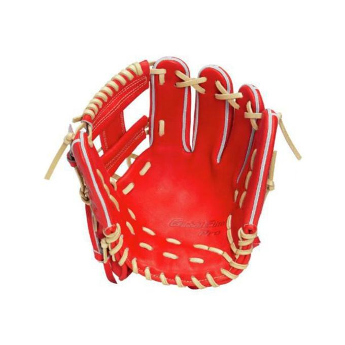 Mizuno 硬式グローブ 赤 MIZUNO（ミズノ） 野球 硬式グローブ 内野手用 メンズ レディース