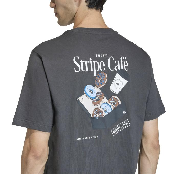 adidas（アディダス） Tシャツ 半袖 メンズ コーヒー カフェ