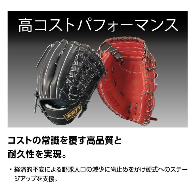 ゼット（ZETT） 野球 硬式グローブ 内野手用 メンズ ネオステイタス 二
