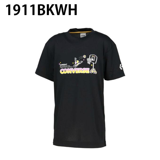 新品近 チャックテイラー バスケットボール ロゴＴシャツ コンバース CONVERSE（コンバース） バスケットボールウェア 半袖シャツ ジュニア
