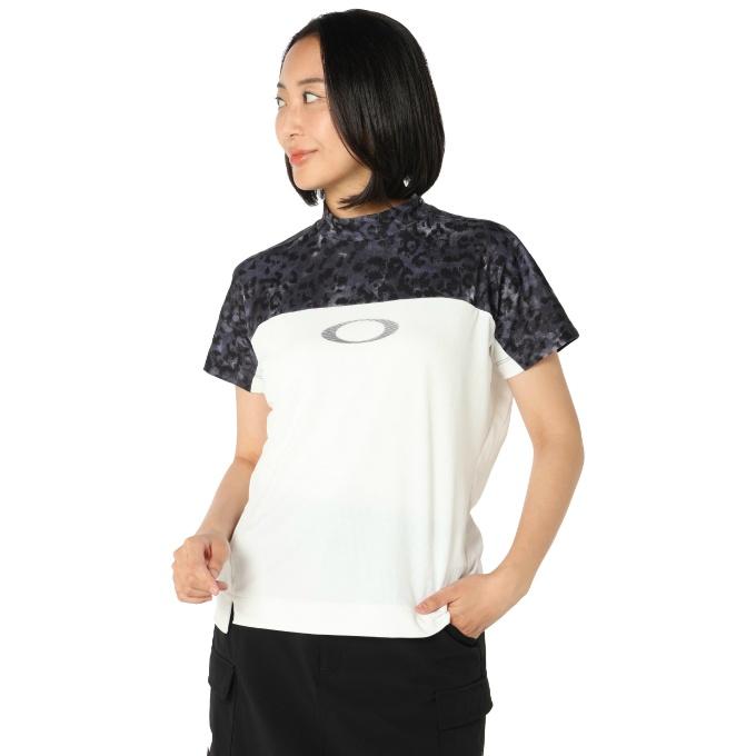 OAKLEY（オークリー） ゴルフウェア 半袖シャツ レディース レオパード