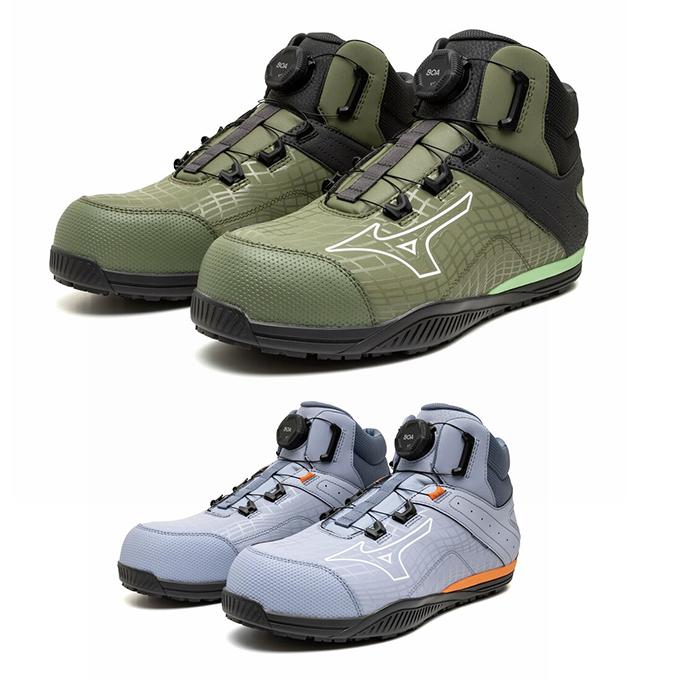 MIZUNO（ミズノ） 安全靴 メンズ オールマイティTDII 81h BOA F1GA2605
