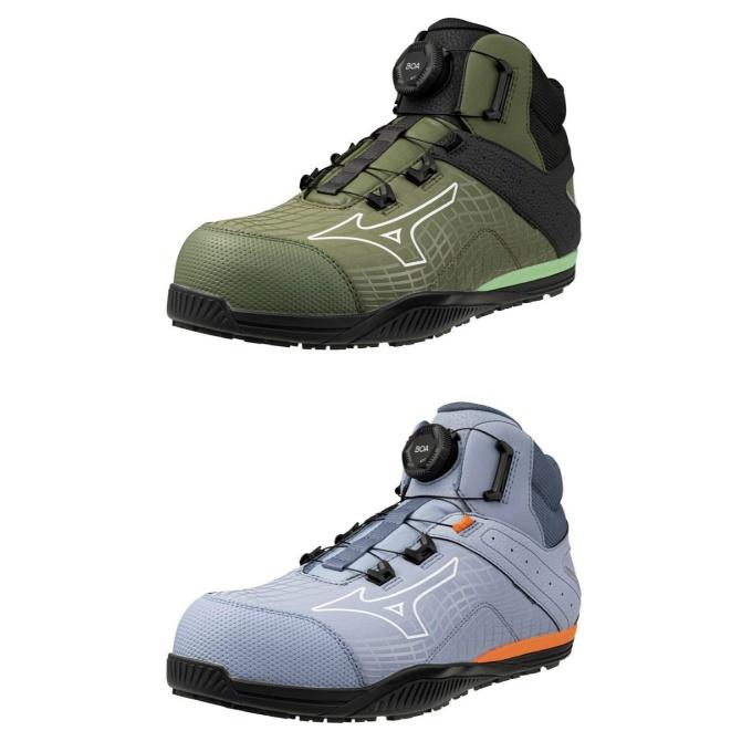 Mizuno BOAシステム安全靴 オリーブ Mizuno BOAシステム安全靴 オリーブ Mizuno BOAシステム安全靴
