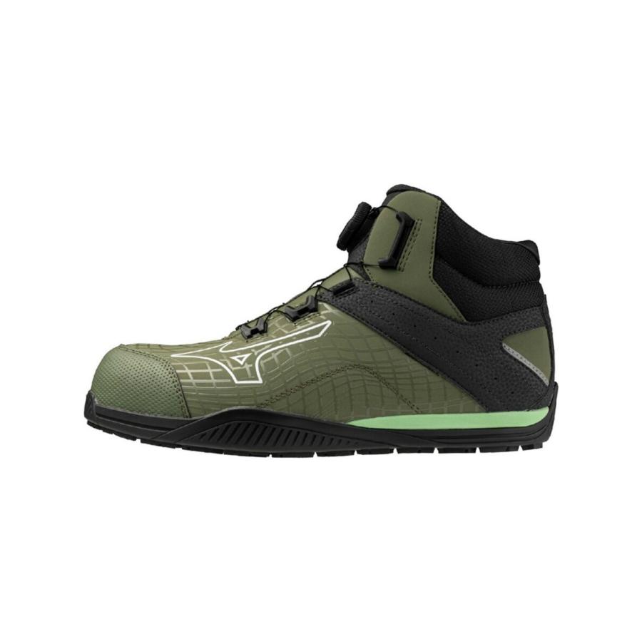 MIZUNO（ミズノ） 安全靴 メンズ オールマイティTDII 81h BOA F1GA2605
