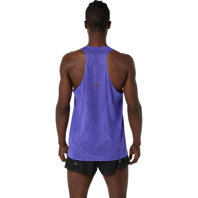 ASICS（アシックス） ランニングウェア Tシャツ ノースリーブ メンズ
