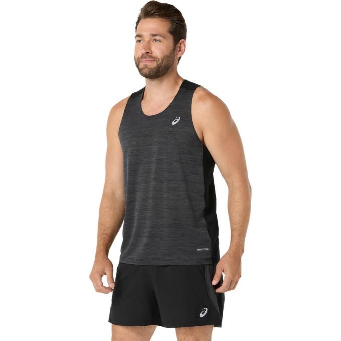 ASICS（アシックス） ランニングウェア Tシャツ ノースリーブ メンズ