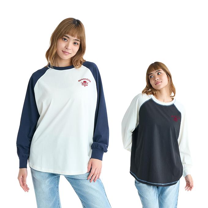 ROXY（ロキシー） Tシャツ 長袖 レディース ビーチクラブ ラグラン