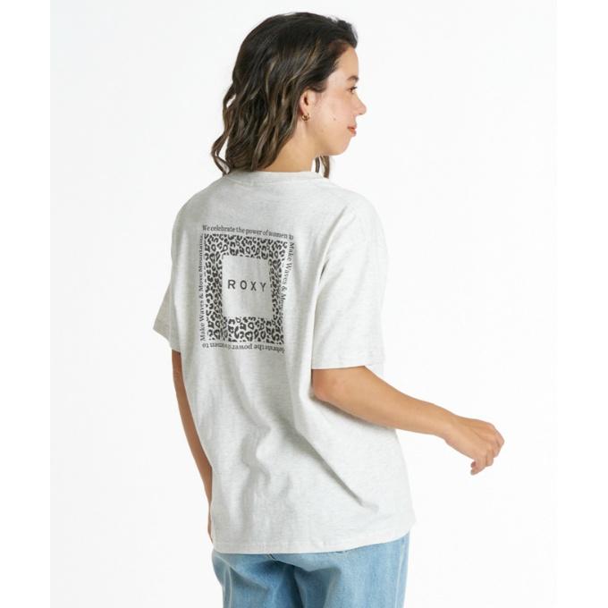 ROXY（ロキシー） Tシャツ 半袖 レディース C レオパGRX BOX 半袖T