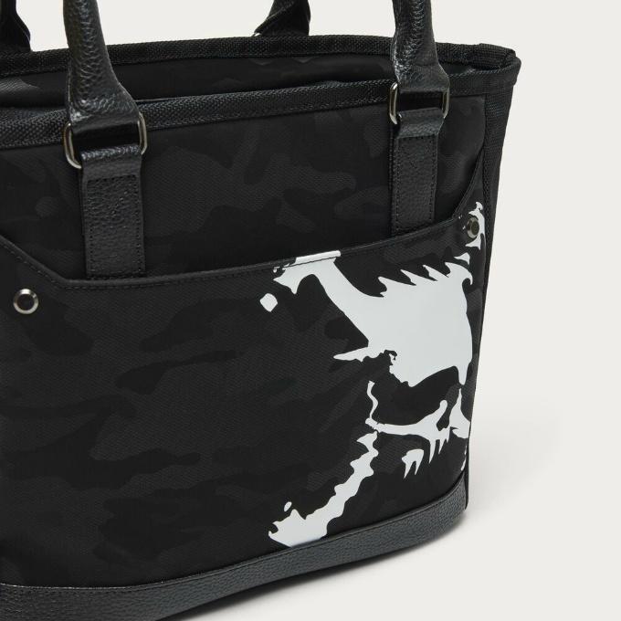 オークリースカル　ラウンドバッグ OAKLEY（オークリー） ラウンドバッグ メンズ Skull Mini Tote 18.0