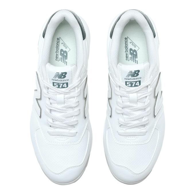 New Balance 574 スパイクレス ゴルフシューズ ホワイト 22.5 New Balance Golf（ニューバランスゴルフ） 男女兼用サイズ展開