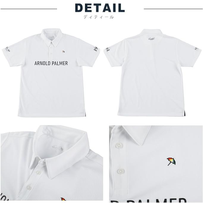 新品 レア CLUBHAUS Arnold Palmer ポロシャツ 白 XL Arnold Palmer（アーノルドパーマー） ゴルフウェア ポロシャツ 半袖