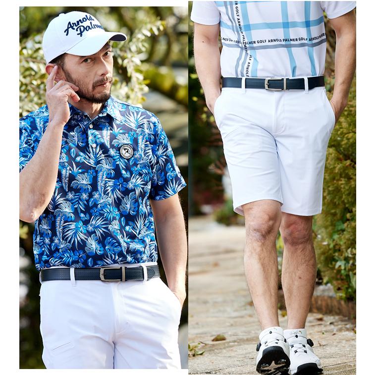 新品 PUMA × Arnold Palmer ポロシャツショートパンツ ゴルフ Arnold Palmer（アーノルドパーマー） ゴルフウェア ショートパンツ
