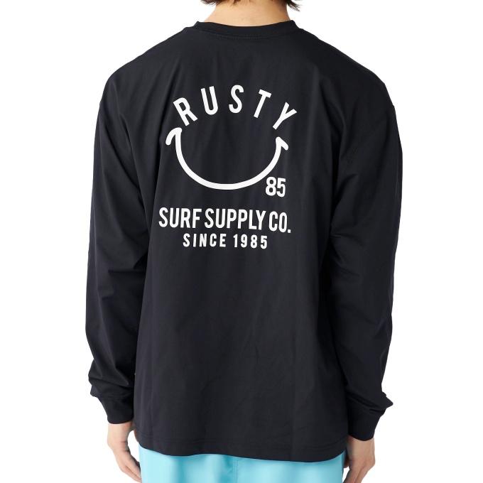 RUSTY（ラスティ） ラッシュガード 長袖 メンズ L/S UVTシャツ 914472