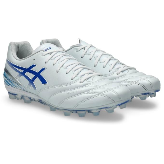 新品 ASICS DS LIGHT スパイク（ホワイト×シルバー） 26cm ASICS（アシックス） サッカースパイク メンズ DS LIGHT PRO AG