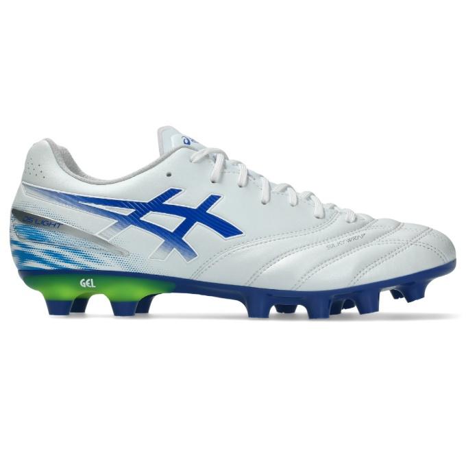ASICS PRO サッカーシューズ スパイク ホワイト/ブルー ASICS（アシックス） サッカースパイク メンズ DS LIGHT PRO