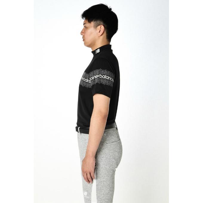 FCRB モックネック半袖シャツ M New Balance（ニューバランス） ゴルフウェア 半袖シャツ メンズ