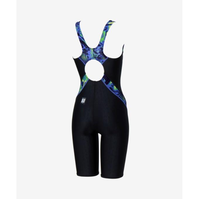 スピード Speedo FINA承認 競泳水着 スパッツ レディース フレックスシグマニューミニオープンバックニースキン SCW12609Fの画像