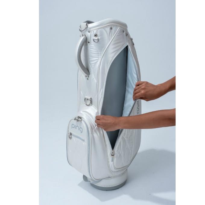 【美品】PING キャディバッグ PING（ピン） キャディバッグ レディース CB-L2601 PUFFY パフィー