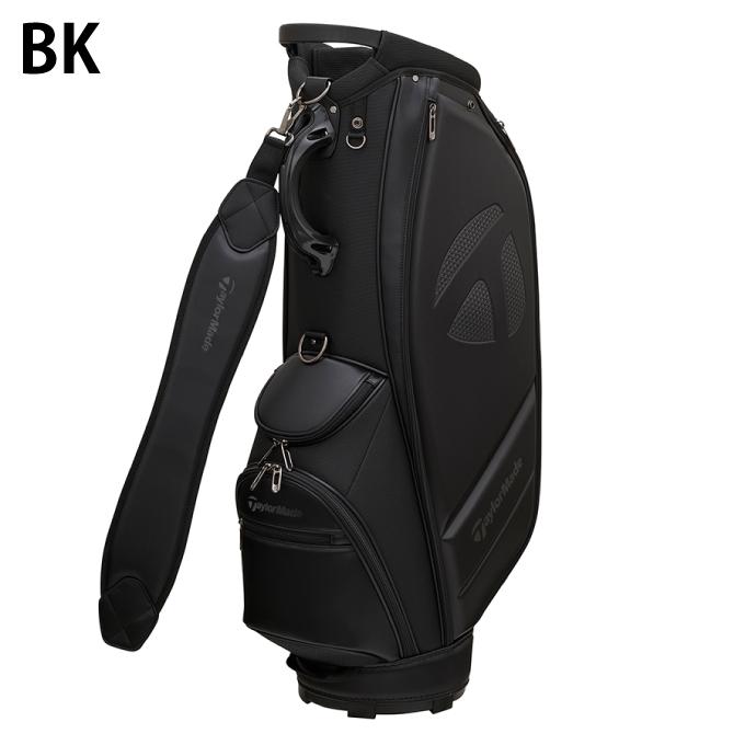 TaylorMade キャディバッグ 黒/シルバー TaylorMade（テーラーメイド） キャディバッグ メンズ フューチュ