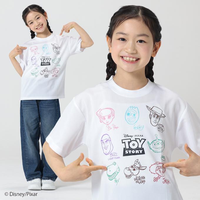 トイ・ストーリー(TOY STORY) Tシャツ 半袖 ジュニア 集合Tシャツ HMK