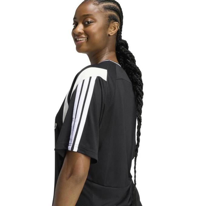 バレンシアガ ×アディダス adidas  23SS  732955 TNVU4 サイドラインTシャツ  レディース XXS BALENCIAGA（バレンシアガ） バレンシアガ×アディダス BALENCIAGA