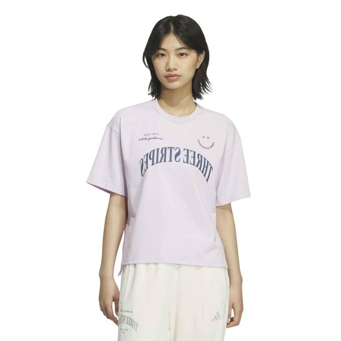 adidas（アディダス） Tシャツ 半袖 レディース ブランド ラブ ルーズ