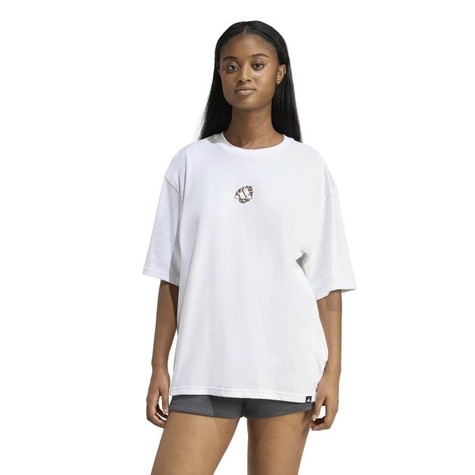 adidas（アディダス） Tシャツ 半袖 レディース ANIMAL オーバーサイズ