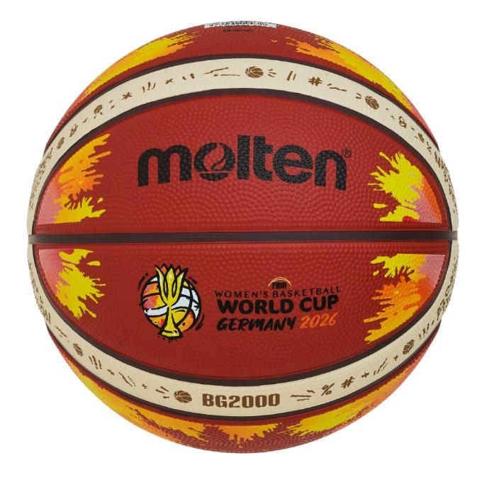 molten FIBA APPROVED バスケットボール6号球 molten（モルテン） バスケットボール 6号球 レディース FIBA女子