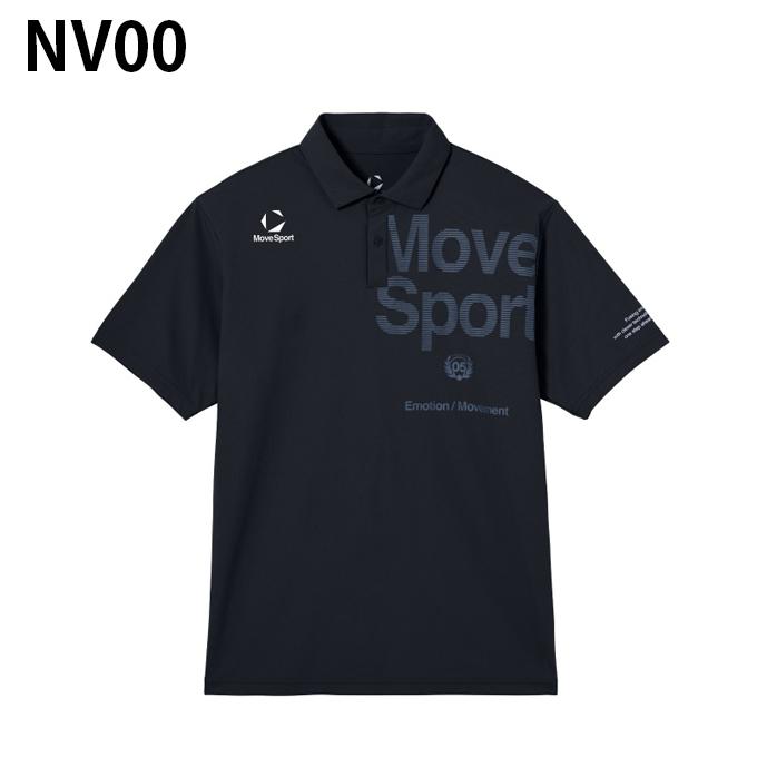 ムーブスポーツ MoveSport ポロシャツ 半袖 メンズ サンスクリーンミニ