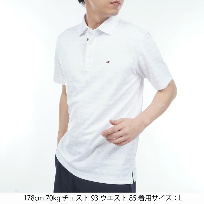 【極美品】トミーフィルガー ゴルフウェア 半袖ポロシャツ L TOMMY HILFIGER GOLF（トミー ヒルフィガー ゴルフ） ゴルフウェア