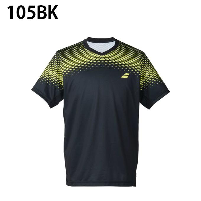 Babolat（バボラ） テニスウェア バドミントンウェア Tシャツ 半袖