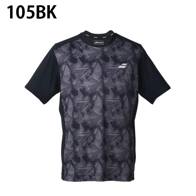Babolat（バボラ） テニスウェア バドミントンウェア Tシャツ 半袖