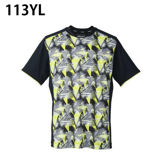 Babolat（バボラ） テニスウェア バドミントンウェア Tシャツ 半袖