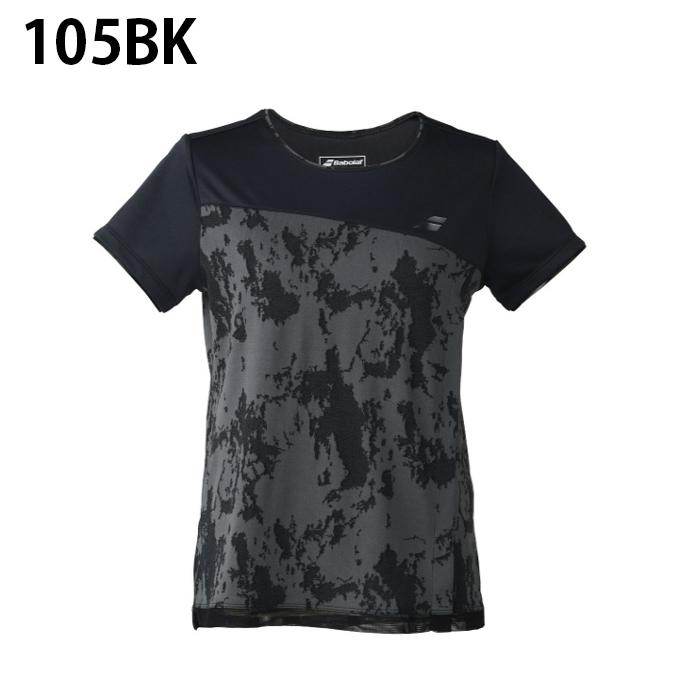 Babolat（バボラ） テニスウェア バドミントンウェア Tシャツ 半袖