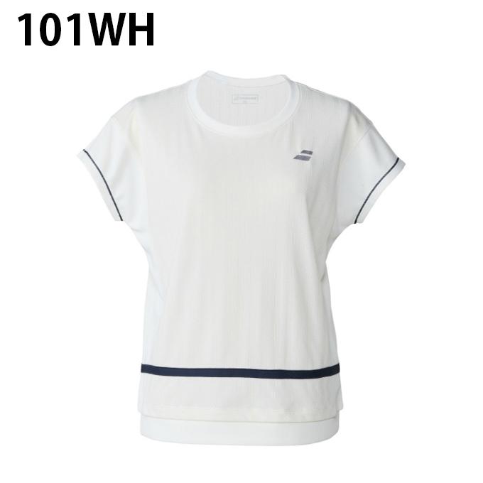 Babolat（バボラ） テニスウェア バドミントンウェア Tシャツ 半袖