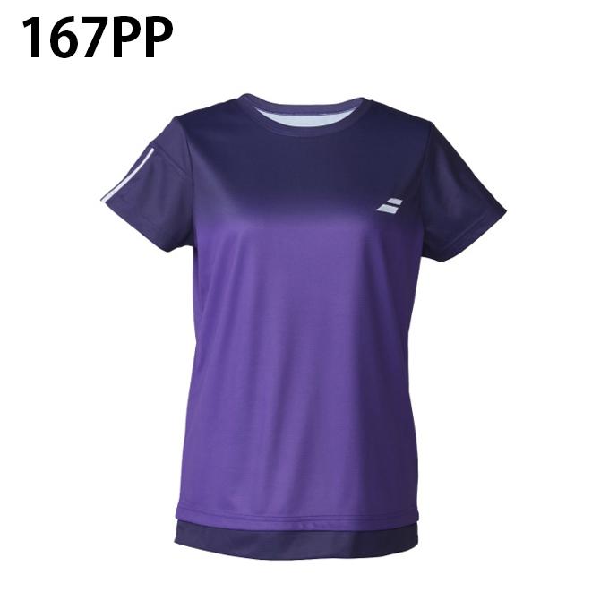 Babolat（バボラ） テニスウェア バドミントンウェア Tシャツ 半袖
