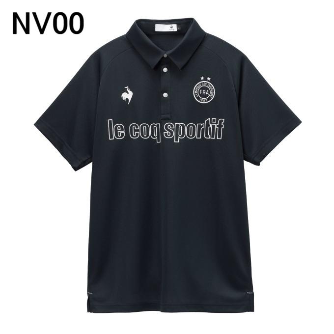 ルコックスポルティフ(le coq sportif) ゴルフウェア ポロシャツ 半袖 メンズ スポーティロゴ半袖シャツ LG6SHS16M 【2026年春夏モデル】_1