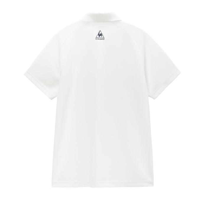 ルコックスポルティフ(le coq sportif) ゴルフウェア ポロシャツ 半袖 メンズ スポーティロゴ半袖シャツ LG6SHS16M 【2026年春夏モデル】_4