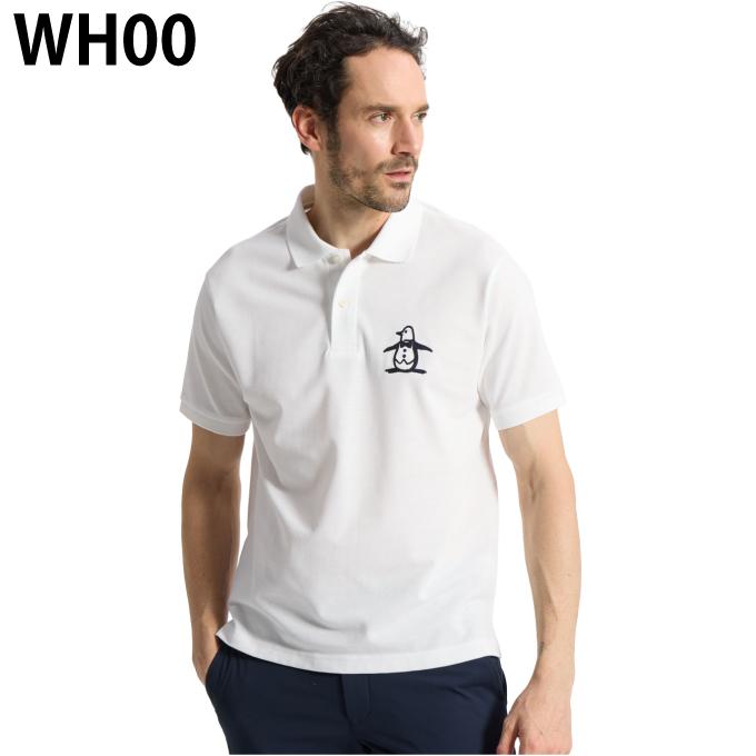 マンシングウェア メンズ 半袖 ポロシャツ 白 M 【新品】 Munsingwear（マンシングウェア） マンシング(Munsingwear) ゴルフ