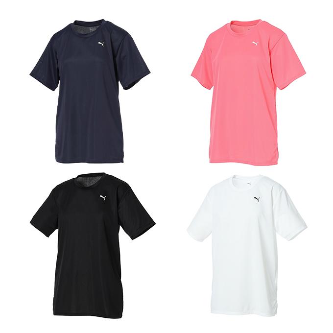 PUMA（プーマ） PUMA Tシャツ 半袖 レディース TAD ワンポロゴOS 半袖